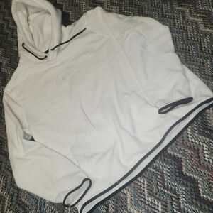 Aeropostale White Fleece Hoodie